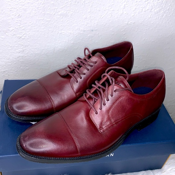 Men's Modern Essentials Lace Up Cap Toe Oxford Dress Shoes - Picture 4 of 8